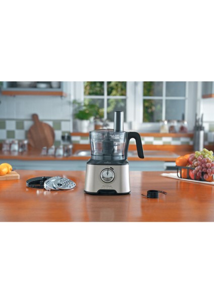 Mastermaid Power Essential Soft Cream Mutfak Robotu, Blender Seti, 4 Kanatlı Doğrayıcı 2000W