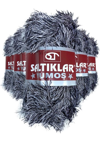 5 Adet Yumoş Sakallı El Örgü Ipi Yünü 2001