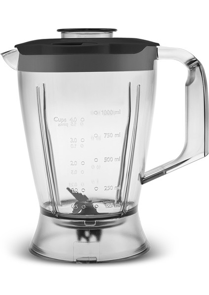 Functionall 2845H Blender Hazneli Mutfak Robotu Siyah