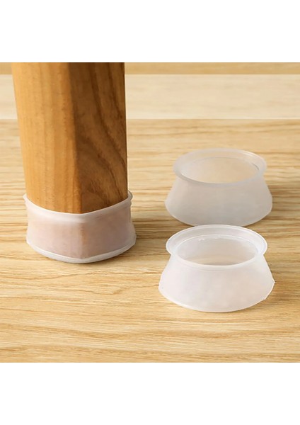 12 Adet Silikon Masa Sandalye Pabuç Kaydırmaz Sessiz Koltuk Zemin Koruyucu Çizdirmez Ayak Kılıfı Yırtılmaz fiyatları