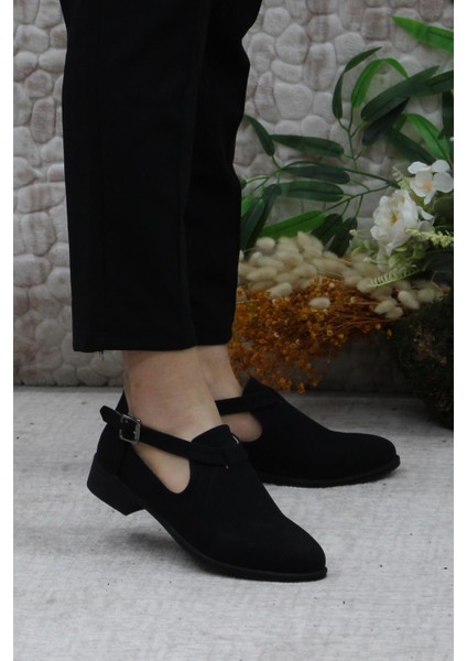 42401 Fashion Tokalı Yumuşak Esnek Kadın Ayakkabı