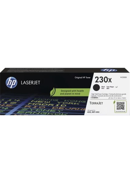 Nusrat Bilişim Hp 230X Black Siyah 7.500 Sayfa Toner W2300X