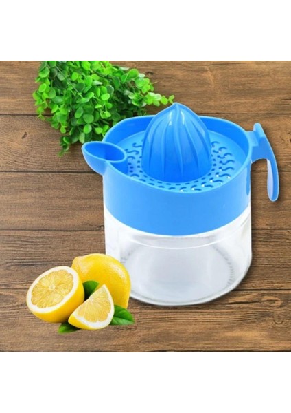 m Buffer® 300ML Cam Hazneli Pratik Limon Narenciye Sıkacağı KC-405