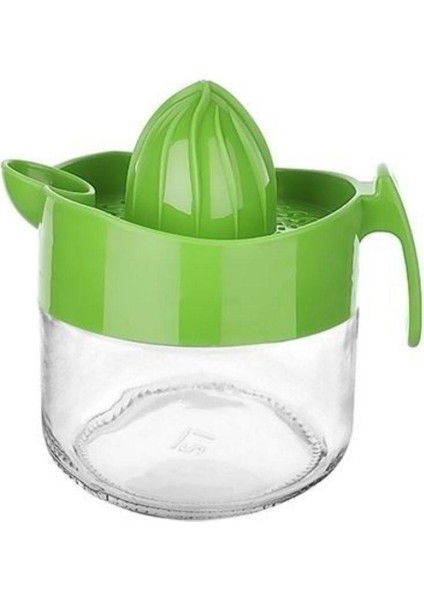 m Buffer® 300ML Cam Hazneli Pratik Limon Narenciye Sıkacağı KC-405