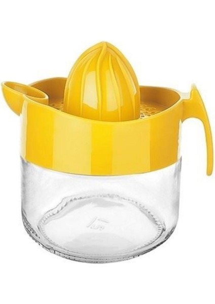 m Buffer® 300ML Cam Hazneli Pratik Limon Narenciye Sıkacağı KC-405