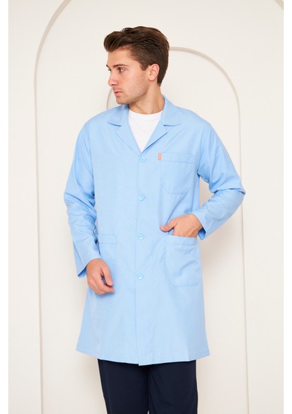 Mervem Okul Önlüğü Alpak Bay Açık Mavi