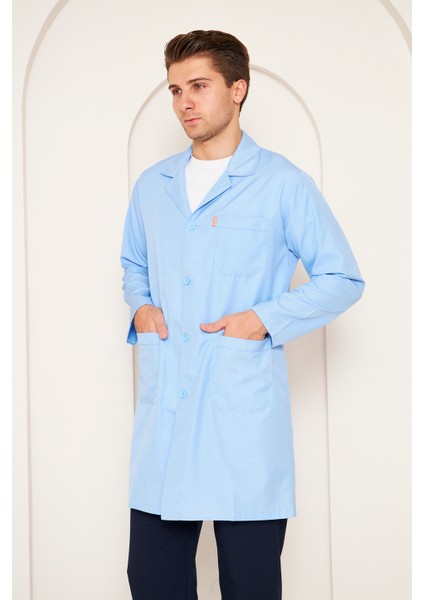 Mervem Okul Önlüğü Alpak Bay Açık Mavi