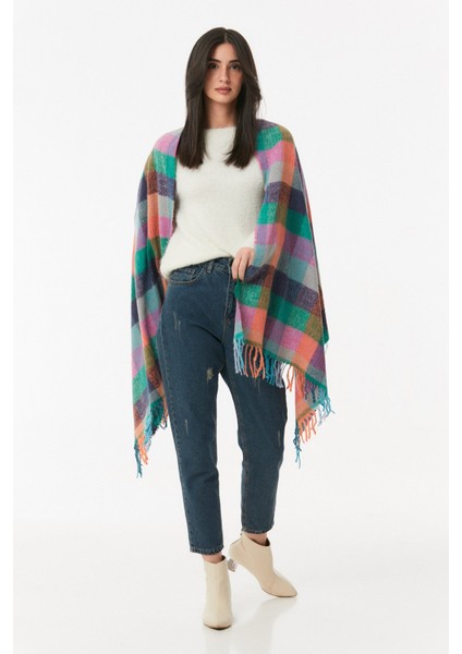 Ekose Desenli Yumuşak Dokulu Şal modelleri