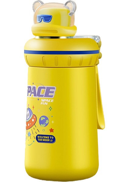 Çocuk Termos Bardağı, Güzel Görünümlü Bardak, Hasır Termos Su Bardağı (Yurt Dışından)