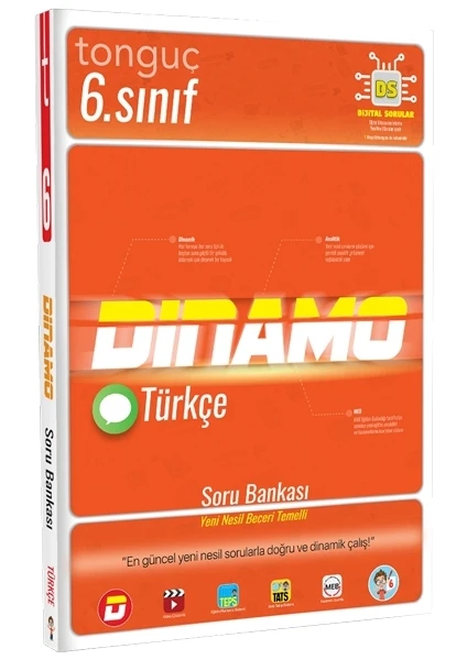 Tonguç Akademi 6. Sınıf Dinamo Türkçe Soru Bankası