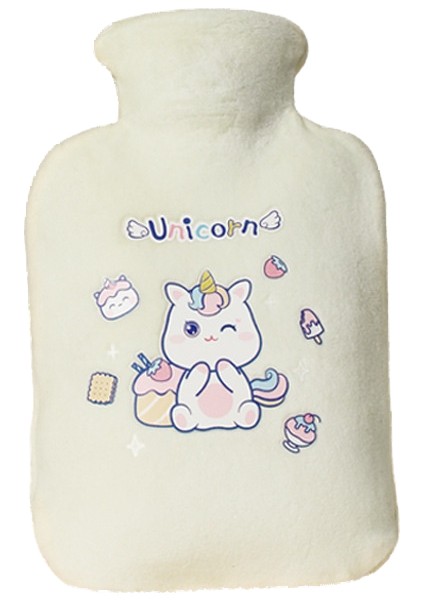 Kış Sıcak Su Şişesi Dolu El Isıtıcı Çanta Peluş Sevimli Sıcak Su Şişesi (Yurt Dışından)