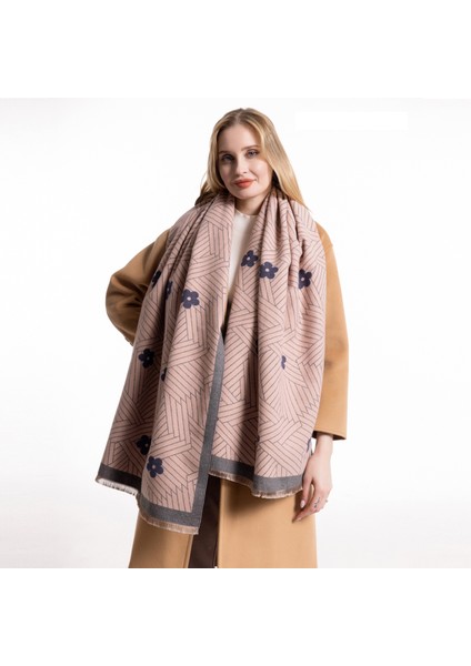 Fenza Y-809-6 Yün Kaşmir Atkı