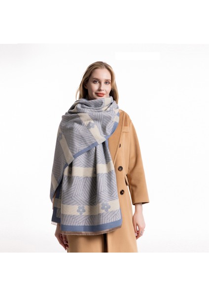 Fenza Y-809-1 Yün Kaşmir Atkı