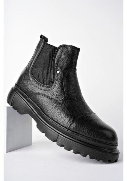 Minjae Garantili Hakiki Deri Fermuarlı Içi Kürklü Eva Taban Erkek Kışlık Bot fiyatları