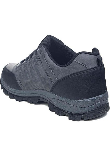 Büyük Numara 45-47 Füme Siyah Ayakkabı Bot Comfort Outdoor Trekking