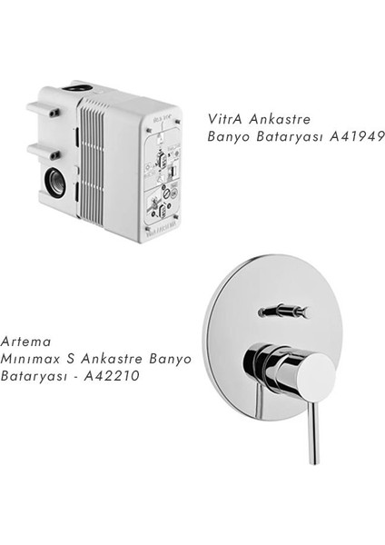 Minimax S Ankastre Banyo Bataryası Seti A49296 ( Gagasız ) fiyatları