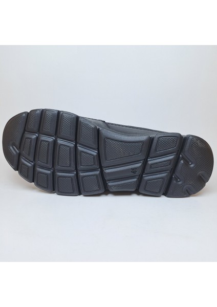 Erkek Hakki Deri Siyah Ortopedik Extra Hafif Extra Comfort Casual Ayakkabı indirimleri