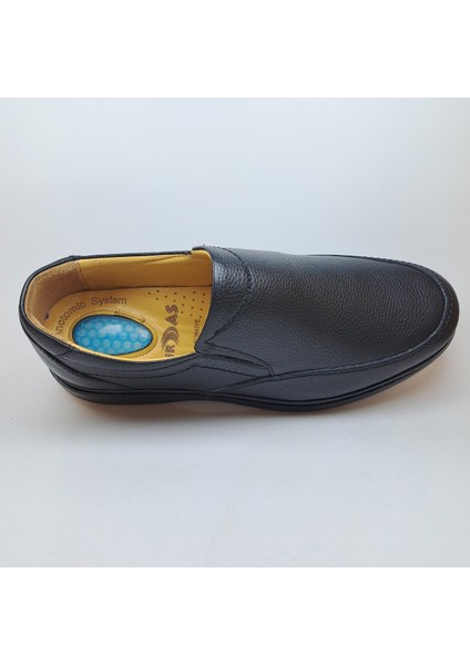 Erkek Hakiki Deri Siyah Comfort Extra Casual Ayakkabı fırsatları