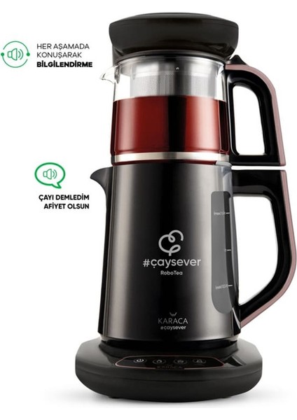 Çaysever Robotea Çay Makinesi Rosegold