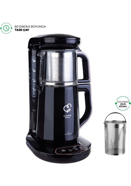 Çaysever Robotea Çay Makinesi Rosegold