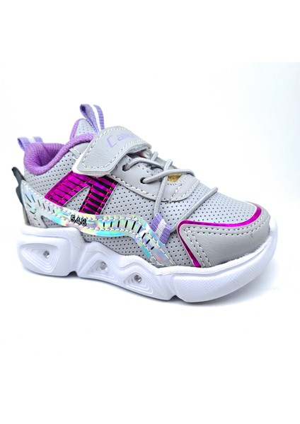 Unisex Bebe Mevsimlik Işıklı Extra Hafif Anatomik Comfort Taban Spor Ayakkabı