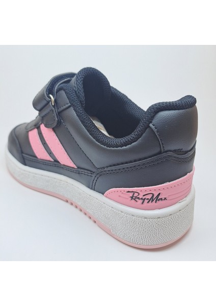 Kız Çocuk Siyah Pembe Comfort Günlük Spor Ayakkabı fırsatları