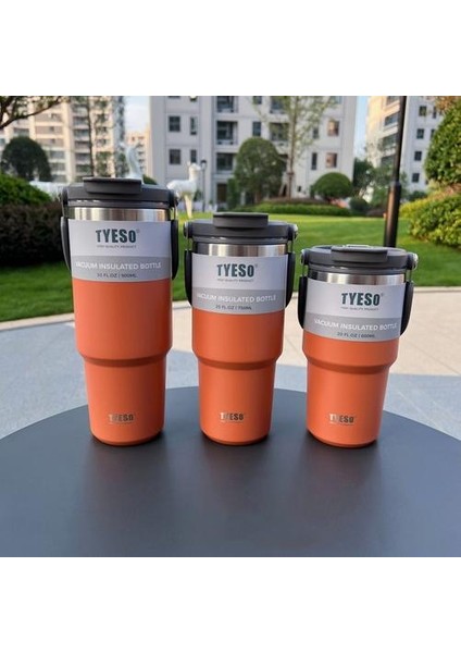Çift Katmanlı Yalıtımlı Paslanmaz Çelik Kahve Termosu (Yurt Dışından)