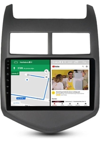 Chevrolet Aveo (2011-2015) Android 12 Carplay Navigasyon Multimedya - 8gb Ram 128GB HDD