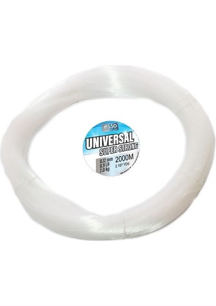 Universal Çile 2.000MT Monofilament Misina Beyaz