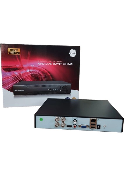 4 Kanal Kayıt Cihazı Dvr-Xmeye,5 Mp,h 265