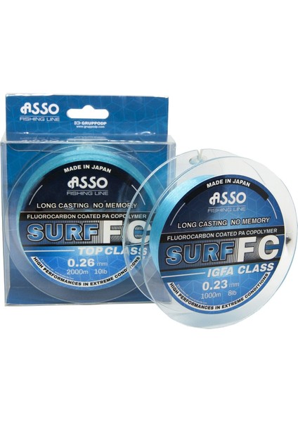 Surf Fc Coated Copolymer 1.000MT Long Casting No Memory Blue