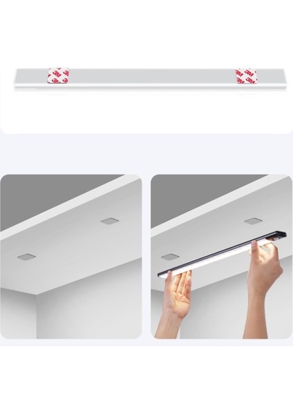Akıllı LED Uzun Dolap Şarap Dolabı Gardırop Kendinden Yapışkanlı Işık Şeridi (Yurt Dışından) fiyatları