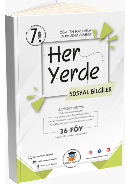 7. Sınıf Her Yerde Sosyal Bilgiler Soru Bankası