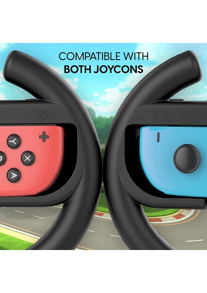Joy-Con Için Nintendo Switch Yarış Direksiyonu Kontrol Cihazları - Switch OLED ile Uyumlu Oyun Aksesuarı Sürüş Kavraması (Yurt Dışından) fırsatları