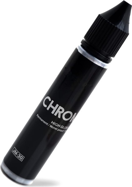 Inkpaint Marker Plastik Cam Kaya Seramik Veya Herhangi Bir Yüzey Için Krom Boya Kalemi, Onarım Rötuş Model Boyama Için Yansıtıcı Parlak Metalik Efektli Sıvı Ayna Işaretleyiciler (Yurt Dışından)