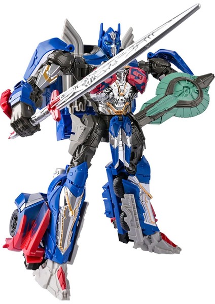 Dönüşen Robot Oyuncaklar, Autobot Oyuncakları, Dönüşen Araba Modelleri Aksiyon Bebekleri, Hero Optimus Prime Dönüşen Oyuncaklar, Dönüşen Oyuncak Kamyonlar Aksiyon Bebekleri (Mavi) (Yurt Dışından)