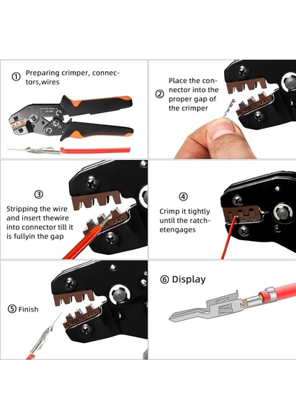 SN-28B Sıkma Aleti ile 50 Jst Konnektör Kiti Servo Fiş Erkek Dişi Konnektör Crimp Pin Kablo Kiti ve Lehim Contalı Tel Konnektörleri Hitec, Futaba, Spektrum Model Uçaklar ve Rc Arab (Yurt Dışından)