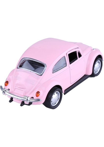 Klasik 1967 Volkswagen Vw Klasik Beetle Bug Vintage 1/32 Ölçekli Döküm Metal Geri Çekin Araba Modeli Oyuncak Hediye/çocuklar Için (Pembe) (Yurt Dışından) modelleri
