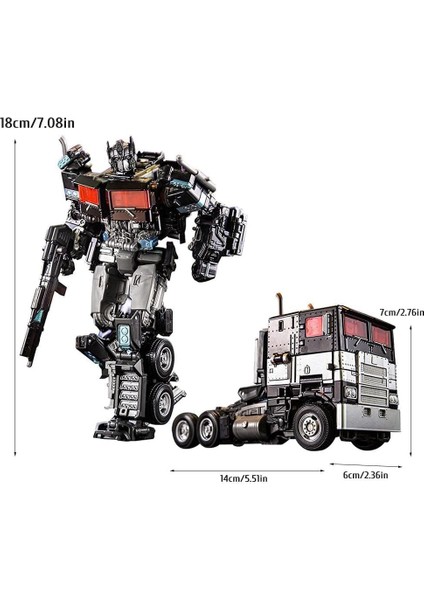 Trafo Oyuncak Deforme Araba Robot Oyuncaklar Alaşım Versiyonu Robot Çocuk Modeli Şekil Aksiyon Figürü Oyuncak Dönüştürme Robot Araba Oyuncak Erkek ve Kız Hediyeler Için (Yurt Dışından)