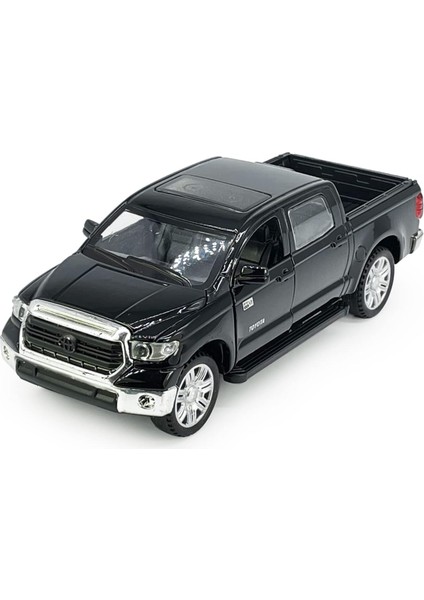 Erkek Çocuklar Için Oyuncak Kamyonlar Tundra Pres Döküm Model Araba Kamyonet Oyuncak Arabalar 1/36 Ölçekli Metal Geri Çekme Aracı, Kapılar Açık, Işık Sesli, Çocuk Yaşı 3-8 Doğum Gü (Yurt Dışından)