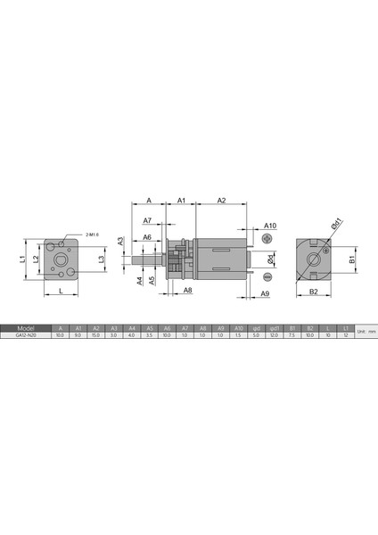 Mini Dişli Motor Dc 6 V 1000 Rpm Mikro Dişli Motor, Rc Araba Için Hız Azaltma Motoru GA12-N20, Robot Modeli, Dıy Motor Oyuncaklar (Yurt Dışından)