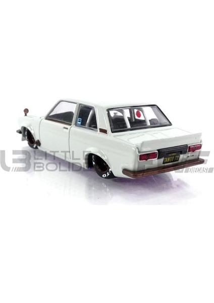 Datsun 510 Street Tanto V1 Beyaz (Jun Imai Tarafından Tasarlandı) Daniel Wu x Kaido House Özel 1/64 Gerçek Ölçekli Minyatürler Tarafından Pres Döküm Model Araba KHMG041 (Yurt Dışından) fırsatları