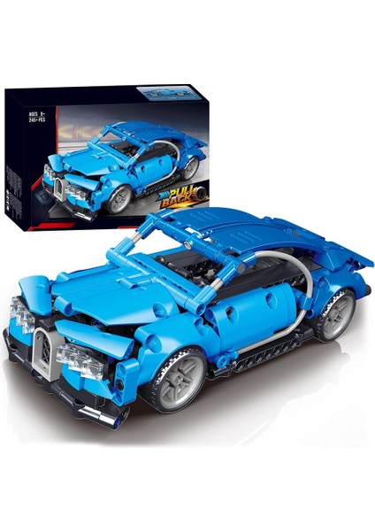 Şampiyon Araba Yarışı Yapı Seti Oyuncaklar, 1:18 Ölçekli Spor Araba Dıy Oyuncaklar Boys Için Yaş 7 8 9 10 11 Araba Severler, 246 Parça (Yurt Dışından)