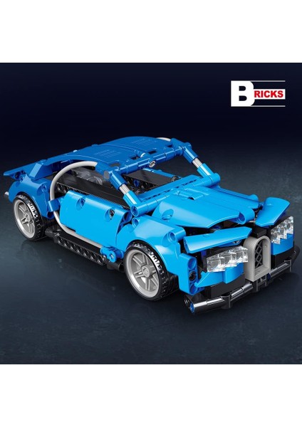 Şampiyon Araba Yarışı Yapı Seti Oyuncaklar, 1:18 Ölçekli Spor Araba Dıy Oyuncaklar Boys Için Yaş 7 8 9 10 11 Araba Severler, 246 Parça (Yurt Dışından)