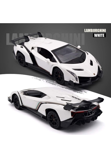 Lamborghini Veneno ile Uyumlu Uzaktan Kumandalı Rc Araba Yarış Arabaları Resmi Lisanslı 1:24 Oyuncak Rc Arabalar Model Araç Erkekler Için 6,7,8 Yaşında, Beyaz (Yurt Dışından) modelleri