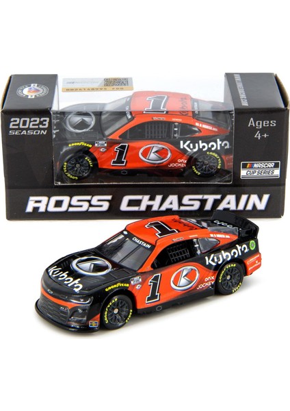 Ross Chastain 2023 Kubota Pres Döküm Araba 1:64 Ölçekli (Yurt Dışından)