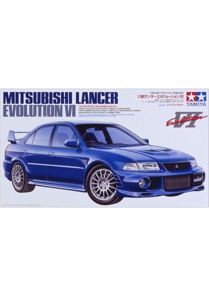 24213 1/24 Mitsubishi Lancer Evolution Vi Plastik Model Kiti (Yurt Dışından)