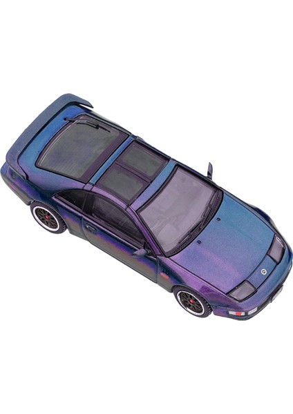 Fairlady Z Z32 Rhd Sağdan Direksiyon Gece Yarısı Mor Iı Metalik Hong Kong Anı-Com ve Oyunlar 2022 1/64 Pres Döküm Model Araba, IN64-300ZX-MPII (Yurt Dışından)