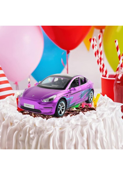 1/24 Döküm Model 3 Oyuncak Araba, Alaşım Döküm Sesli ve Işıklı Geri Çekilebilir Koleksiyon Araba Araçları, 6 Açık Kapı, Tesla Büyük Model 3 Araba Modeli Oyuncak Çocuklar Için Yetiş (Yurt Dışından) modelleri