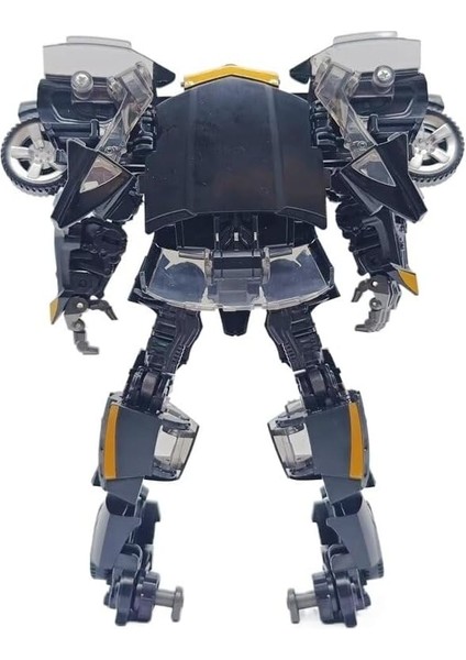 Dönüşüm Bumblebee Aksiyon Figürü Oyuncaklar Başyapıt Film Modeli Deluxe Deformasyon Araba Robot (Siyah) (Yurt Dışından)